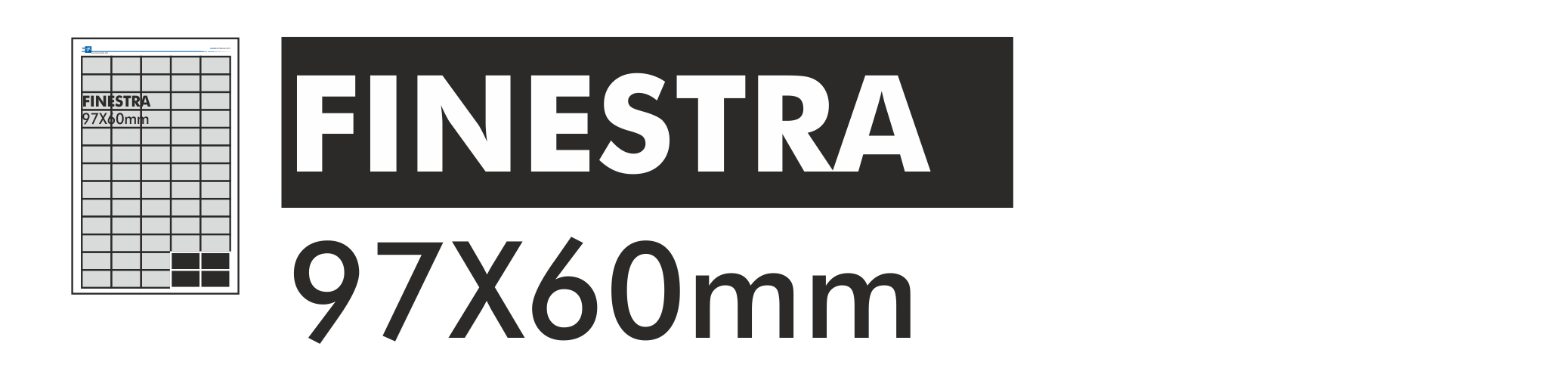 Finestra 97x60mm