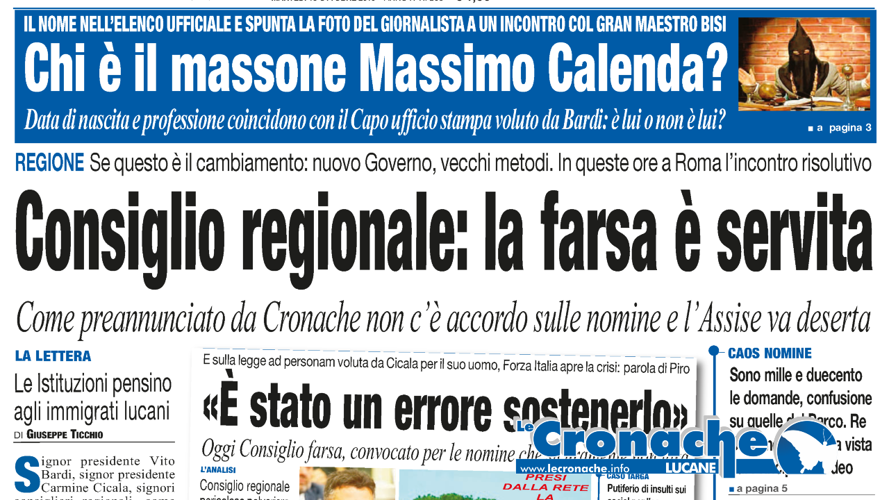 L'edizione del 15 ottobre 2019