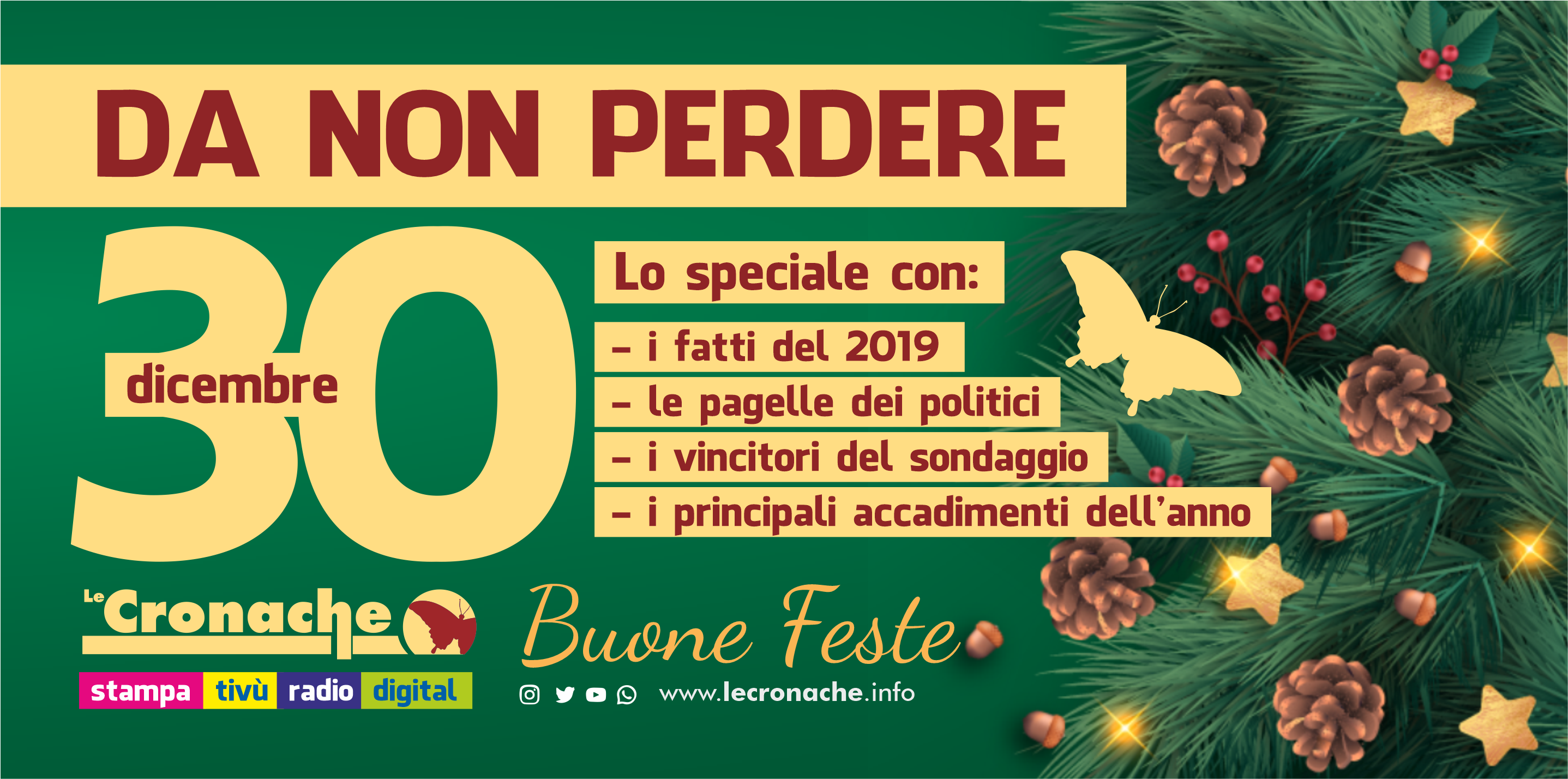 L'edizione del 24 dicembre 2019