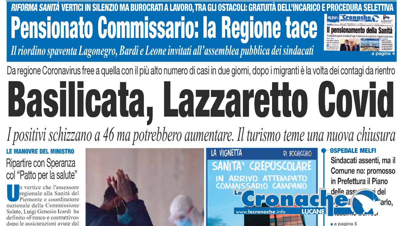 L'edizione del 23 luglio 2020