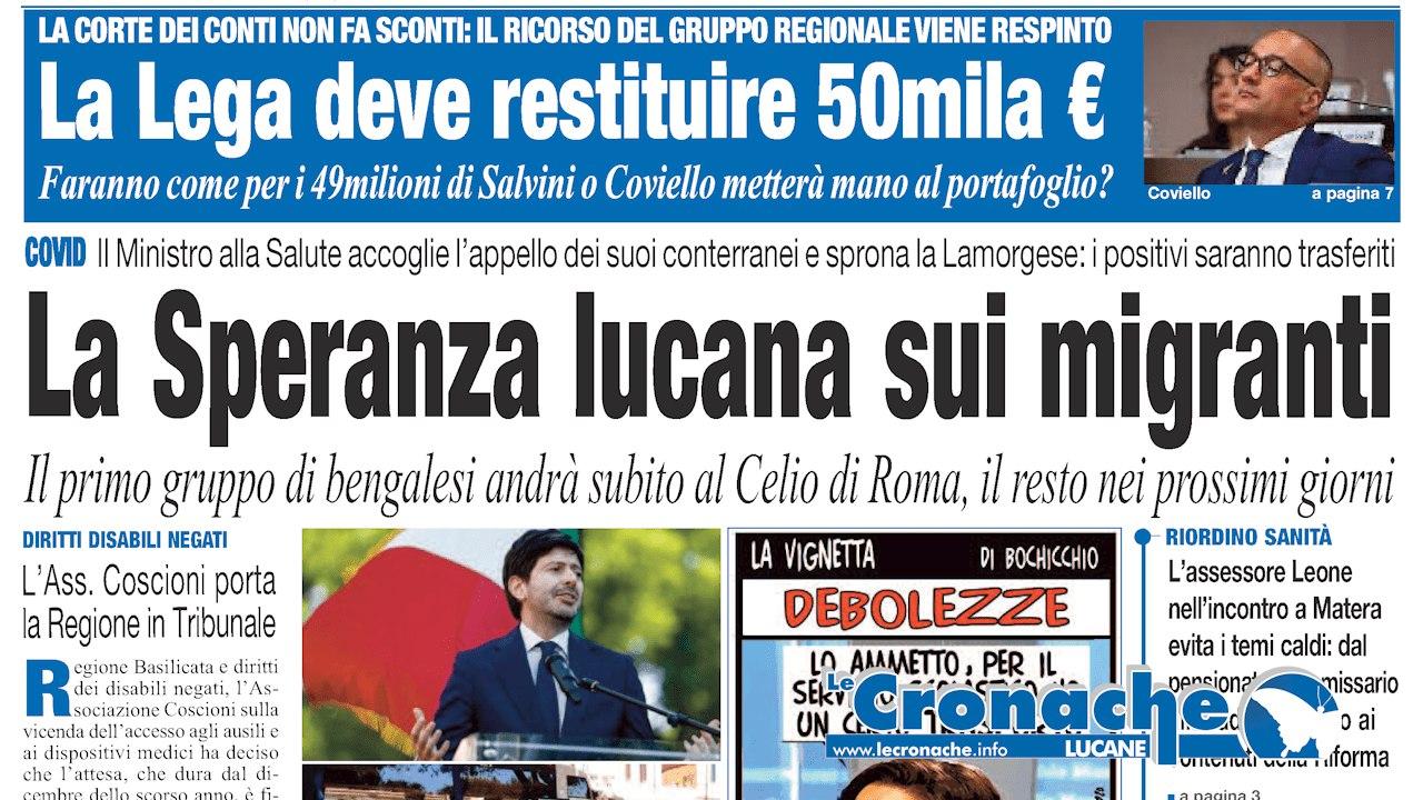 L'edizione del 25 luglio 2020