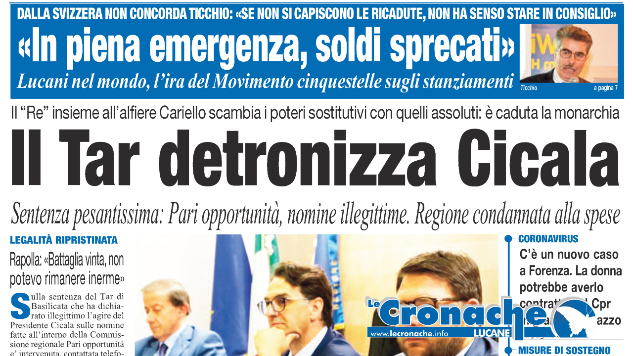 L'edizione del 28 maggio 2020