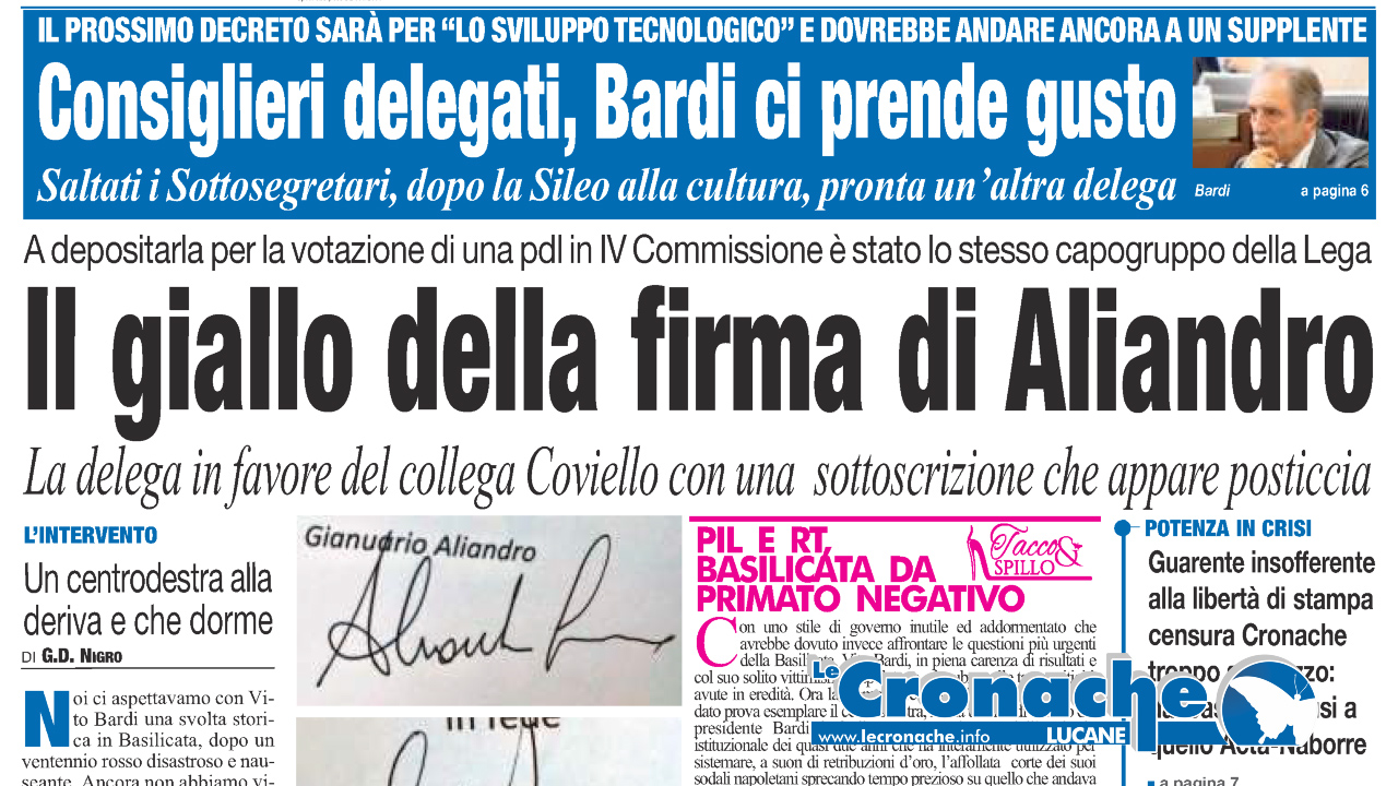 L'edizione del 30 novembre 2020
