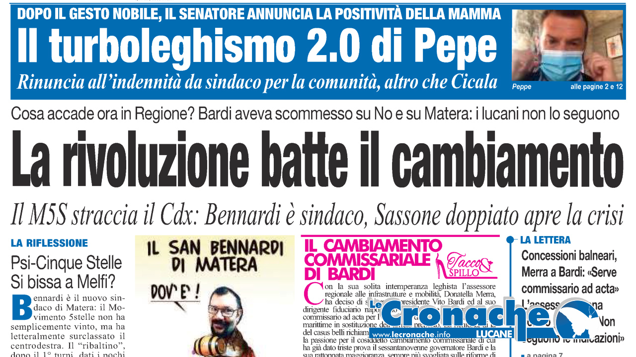 L'edizione del 6 ottobre 2020